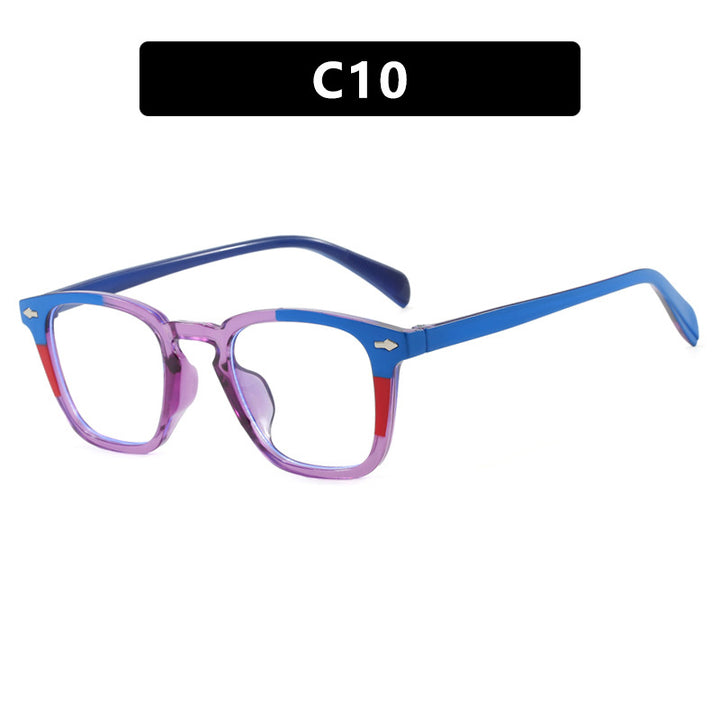 Women’s modern square sunglasses with mirrored UV protection Bowlift