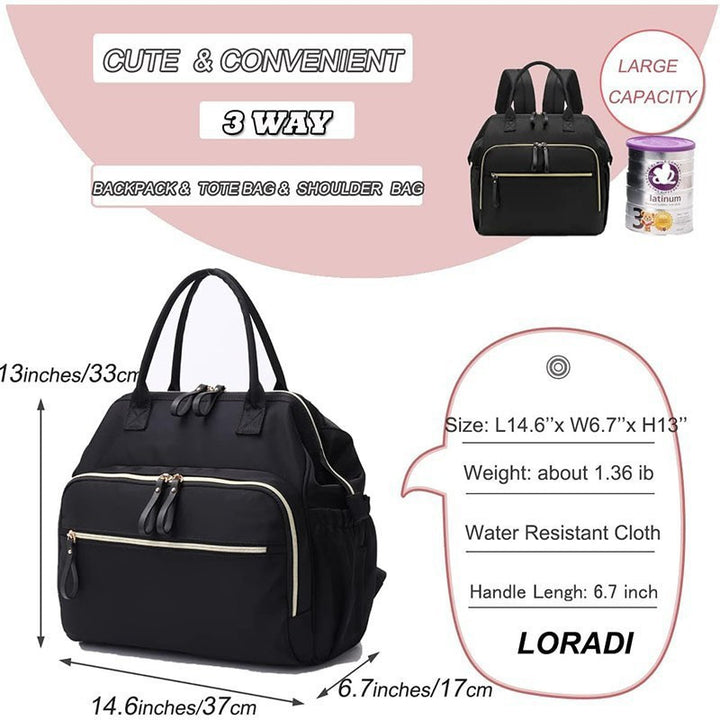 Stylish Multi-Pocket Backpack Bowlift
