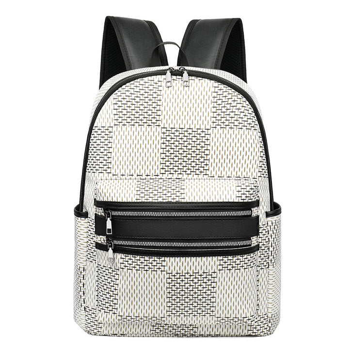 Chic Patterned Backpack