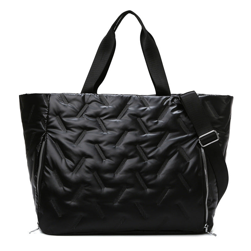 Spacious Shoulder Bag Bowlift