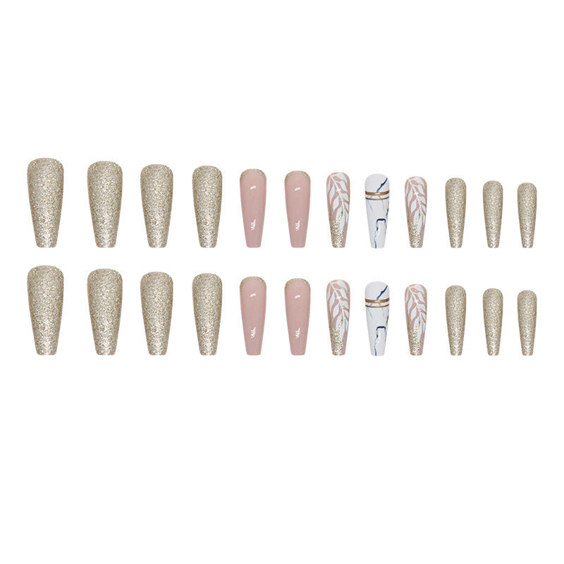 Decorative Glitter Nail Tips Bowlift
