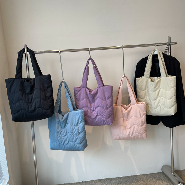 Quilted Everyday Tote Bag Bowlift
