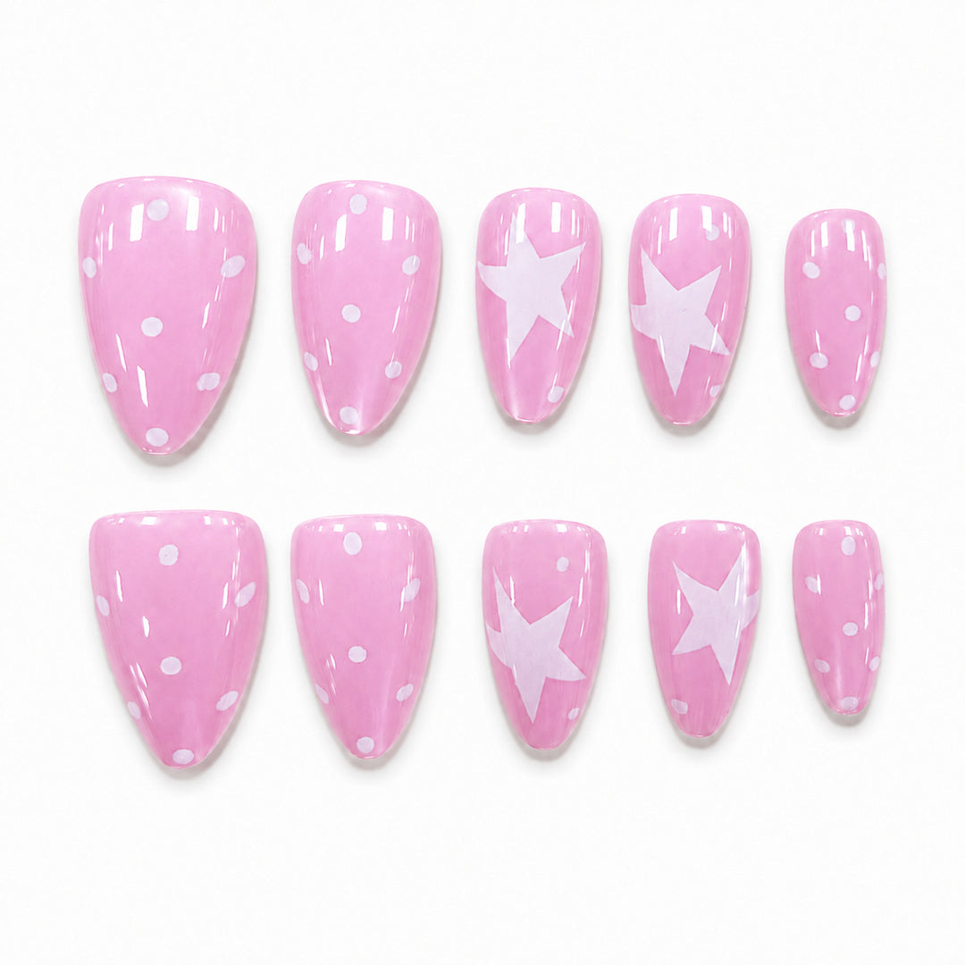 Premium Artificial Nail Set Bowlift