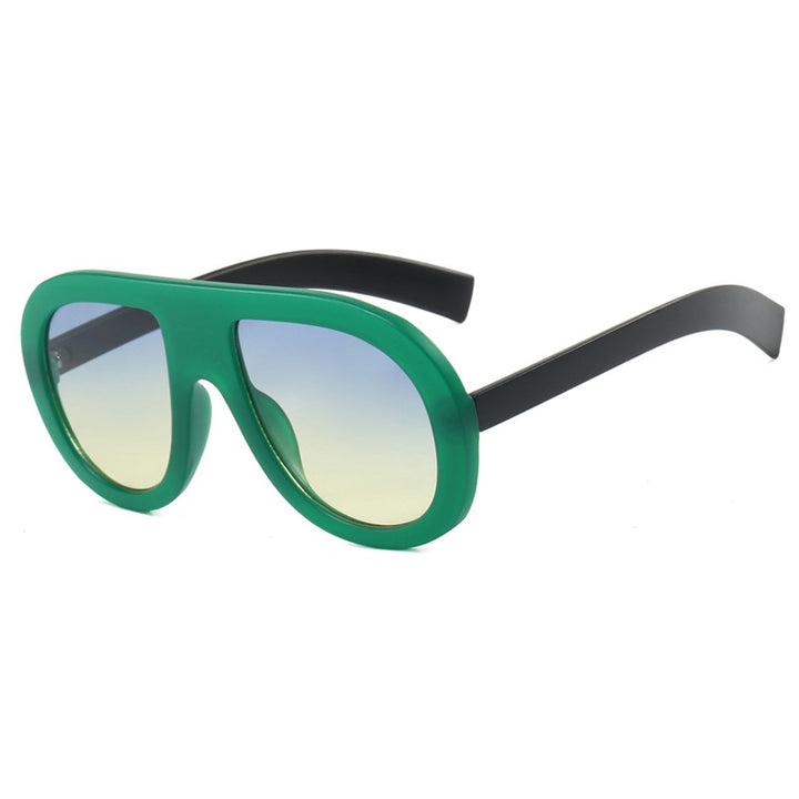 Ladies oversized sunglasses in futuristic design Bowlift