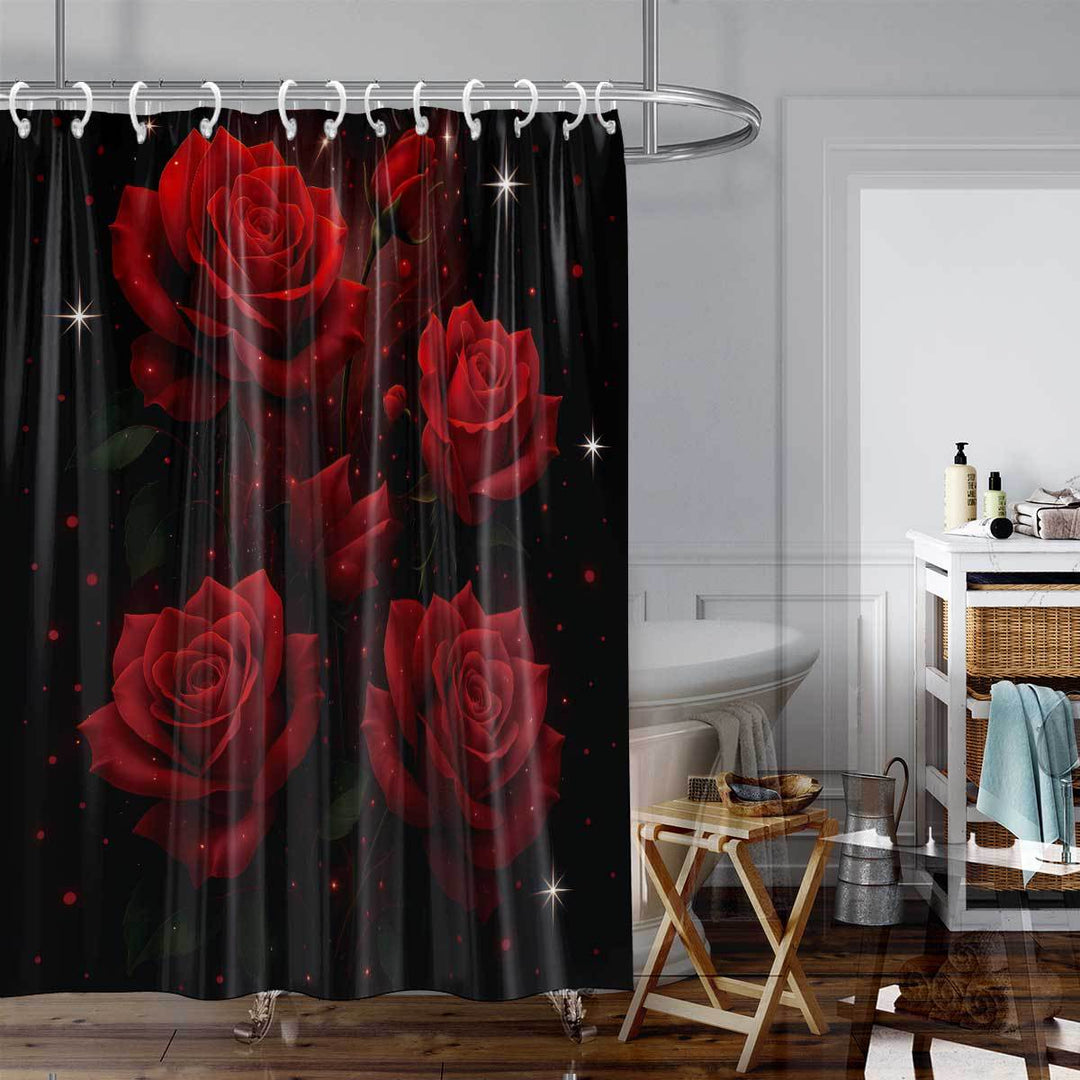 Artistic Shower Curtain Bowlift