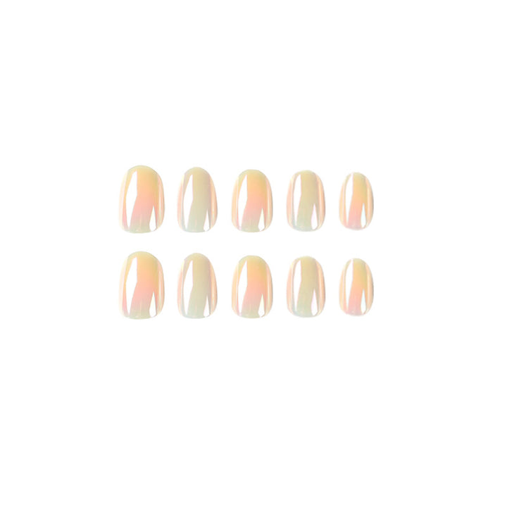 Elegant artificial nails with gradient effect Bowlift