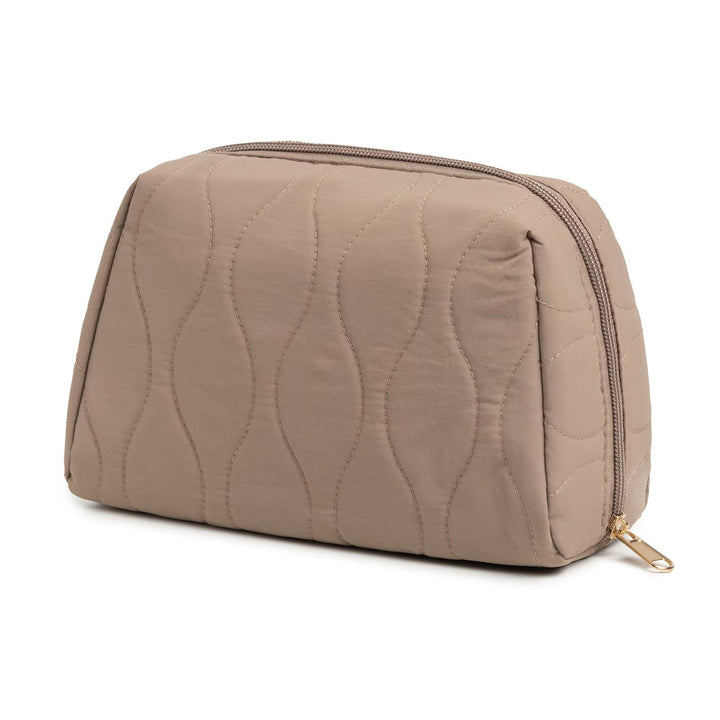 Women's cosmetic bag with multi-level storage Bowlift
