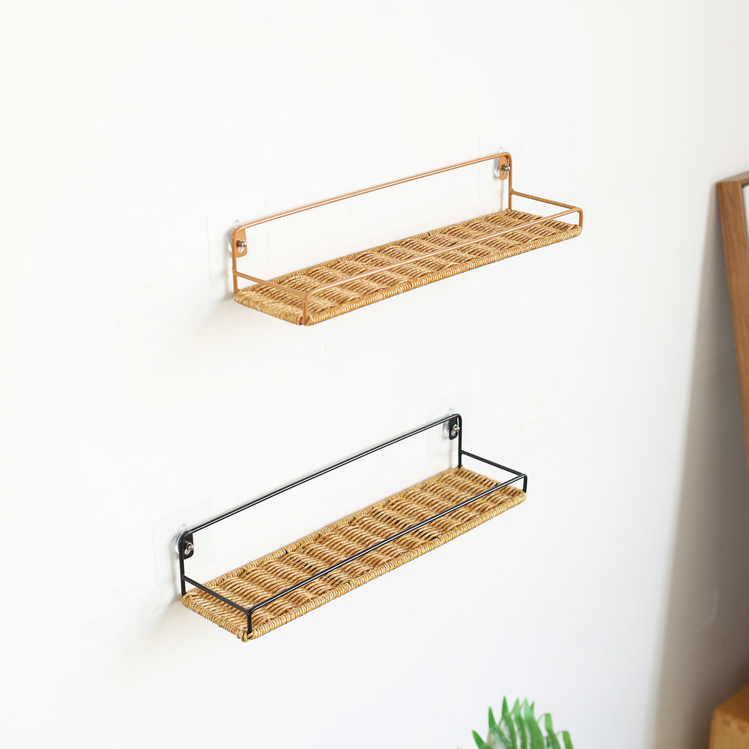 Wall-Mounted Decorative Storage Shelf Bowlift