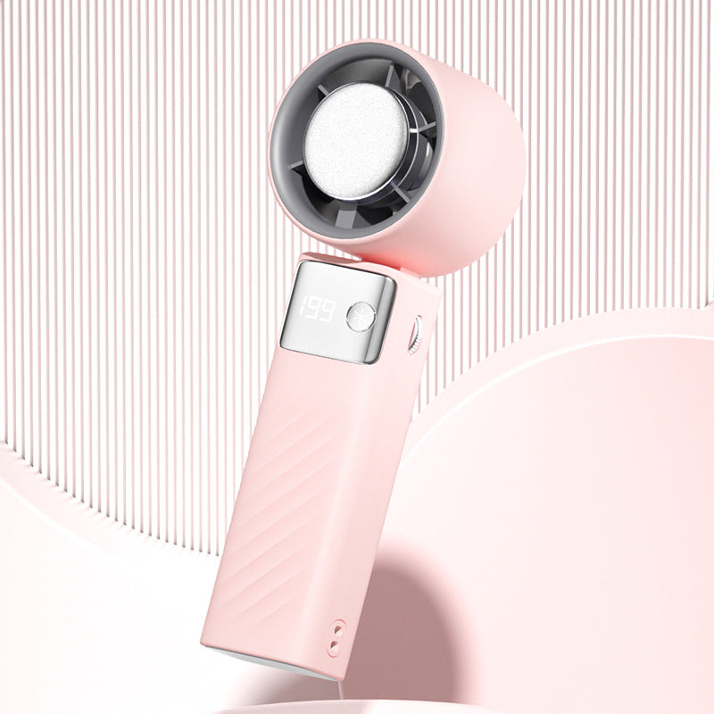 Women's Portable Fan with Digital Control Bowlift