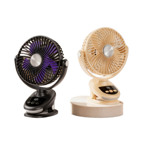 Unisex Portable Desktop Fan with Digital Control Bowlift