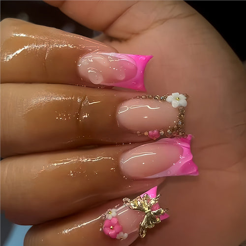 Acrylic Nail Art Bowlift