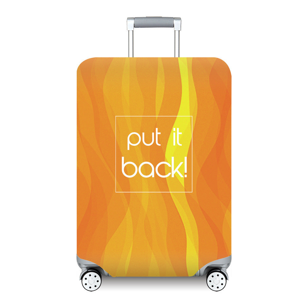 Women's Hard Shell Travel Suitcase with Custom Statement Design Bowlift
