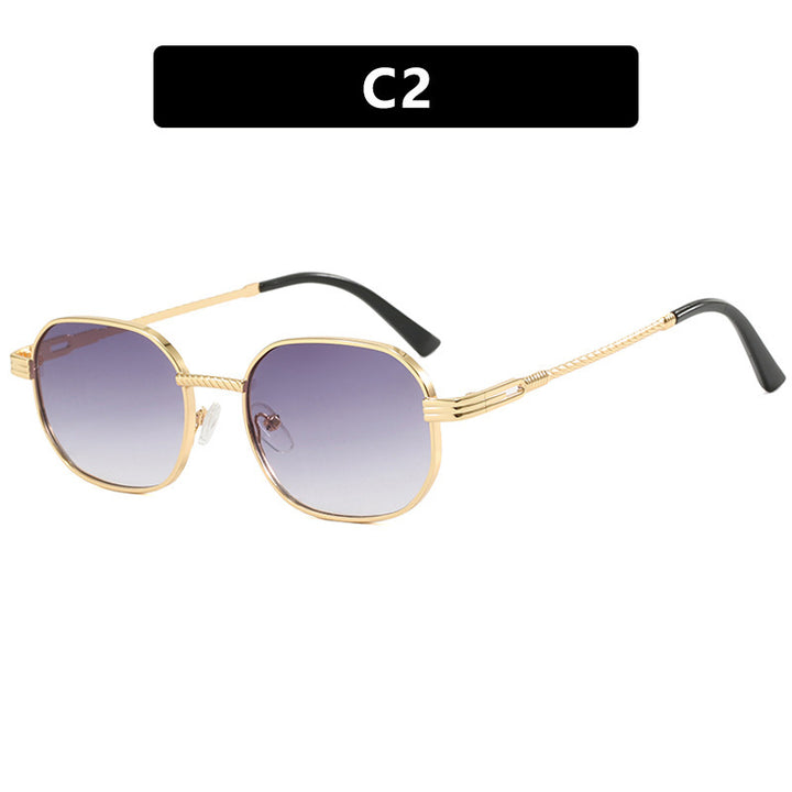 Women’s trendy sunglasses with geometric frame and gradient lenses Bowlift