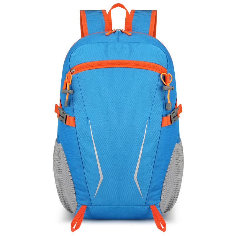 Unisex nan light day backpack with reflective inserts, padded back and side mesh pockets Bowlift