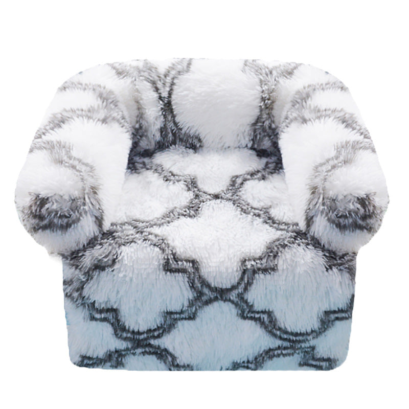 Luxurious Plush  Armchair  Dog Bed