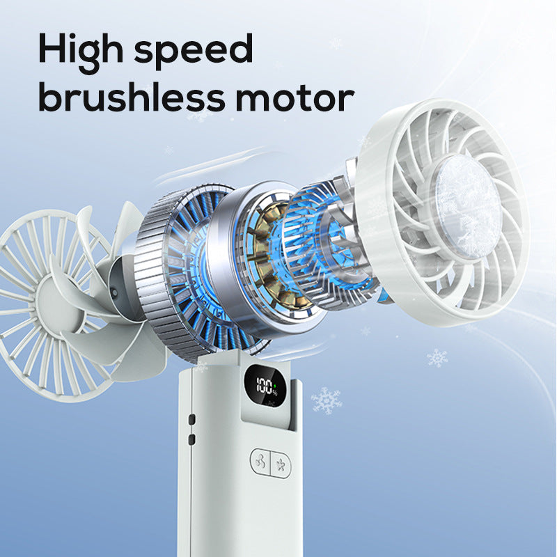 Unisex Compact Rechargeable Personal Cooling Fan Bowlift