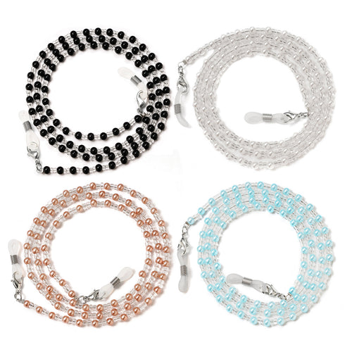 Elegantly Beaded Eyewear Chain Bowlift