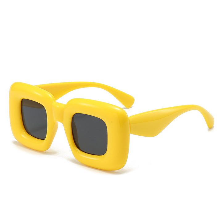 Retro Square Frame Sunglasses