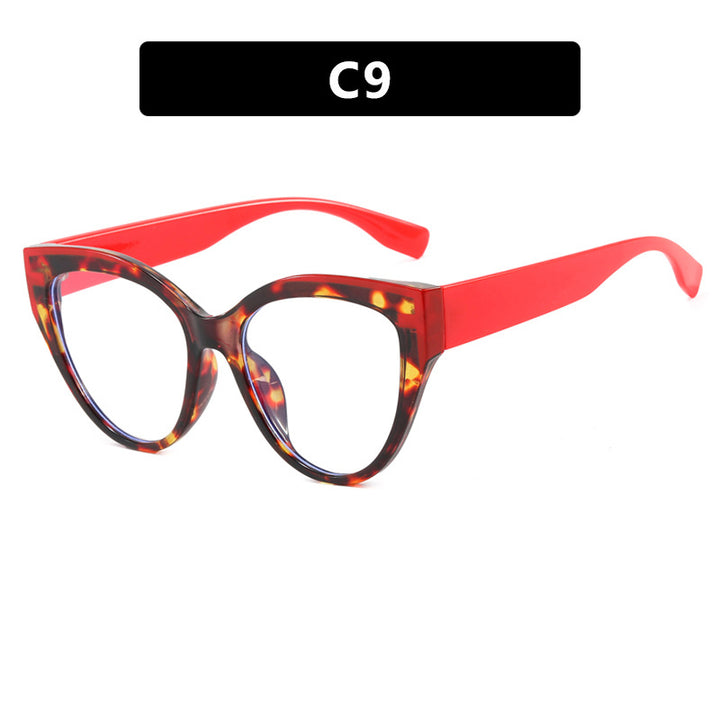 Ladies Cat-Eye Sunglasses with Extravagant Frame and UV Protection Bowlift