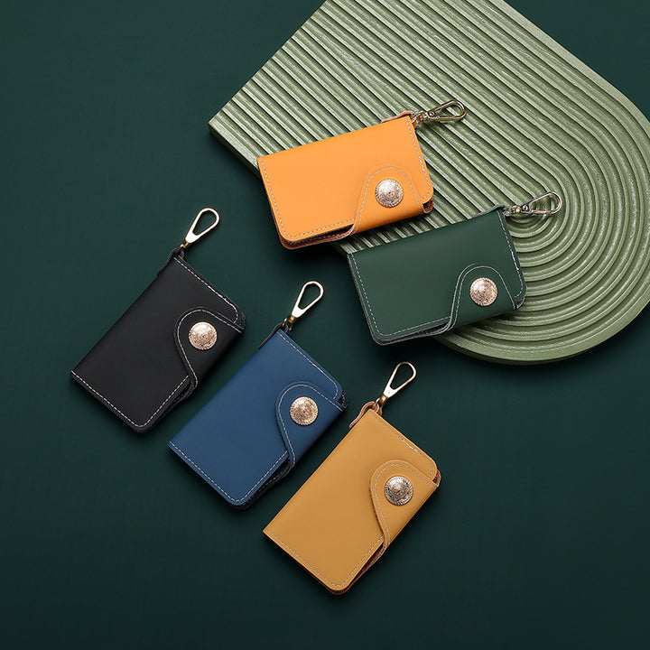 Chic Mini Wallet with Keychain Bowlift