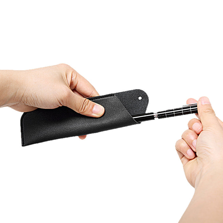 Elegant Leather Pencil Case Bowlift
