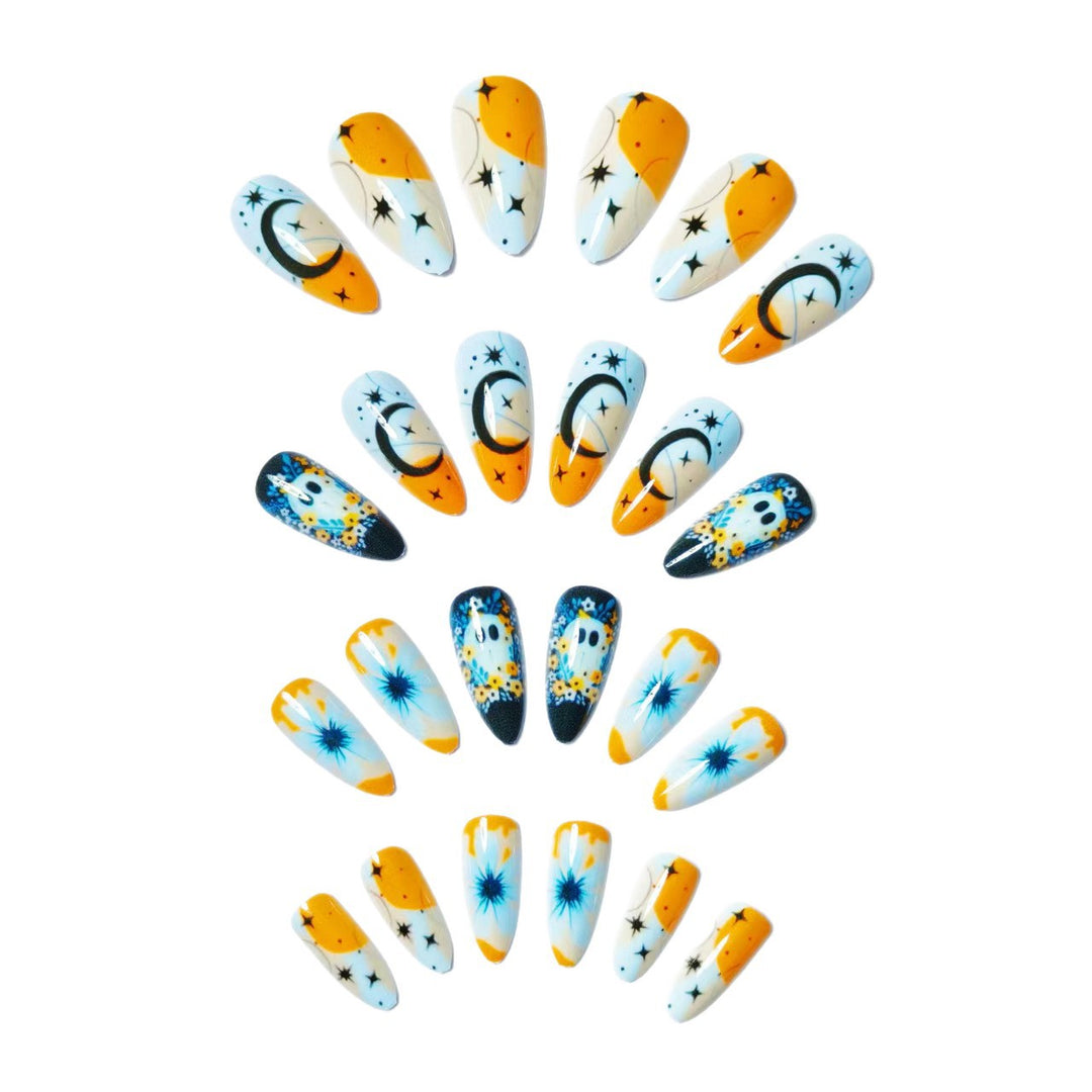 Creative Halloween-style Art Nails Bowlift