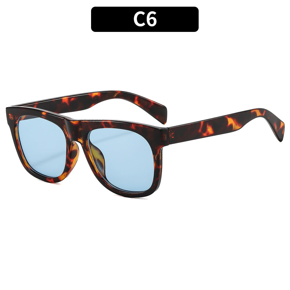 Stylish Rectangular Frame Sunglasses