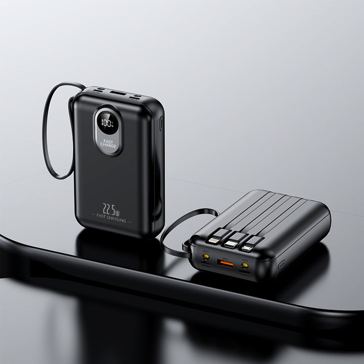 portable power bank with fast charging function and digital remaining display Bowlift