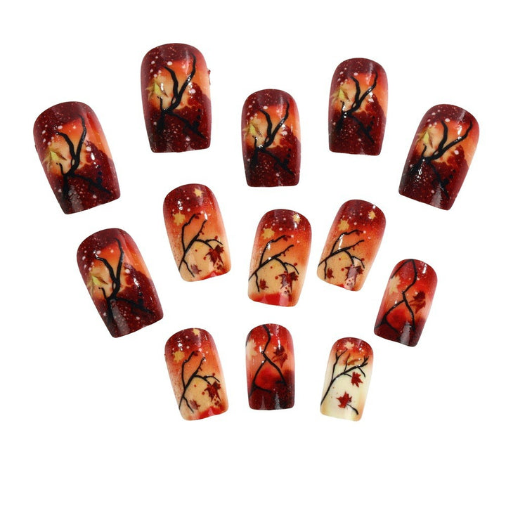 Artful Autumn Art Nails Bowlift