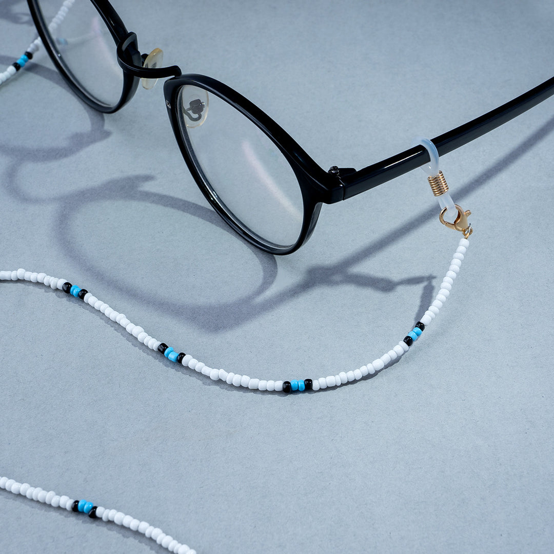 Stylish Beaded Eyewear Chain Holder Bowlift