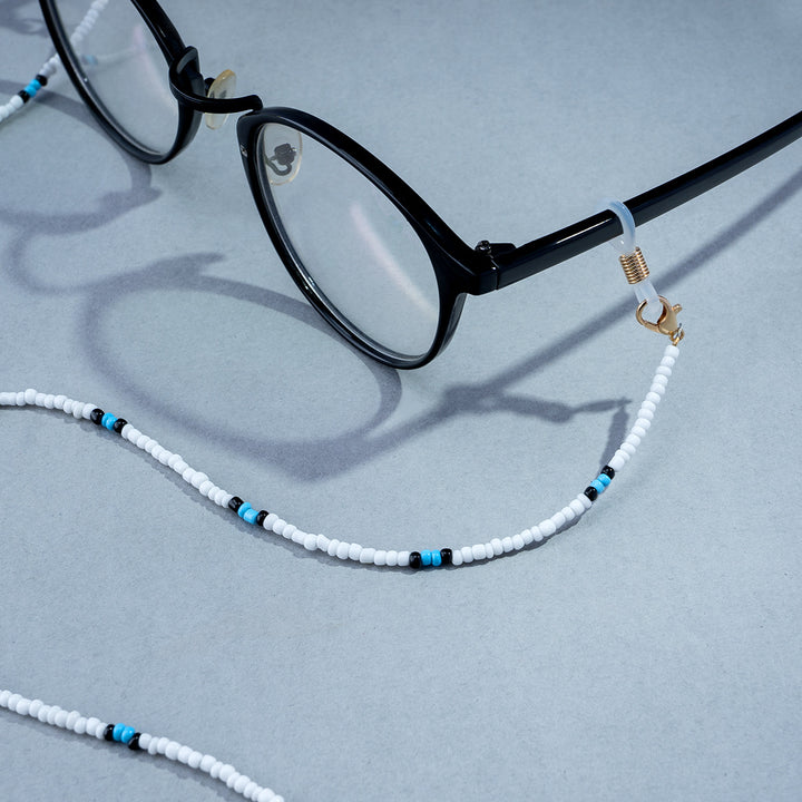 Stylish Beaded Eyewear Chain Holder Bowlift