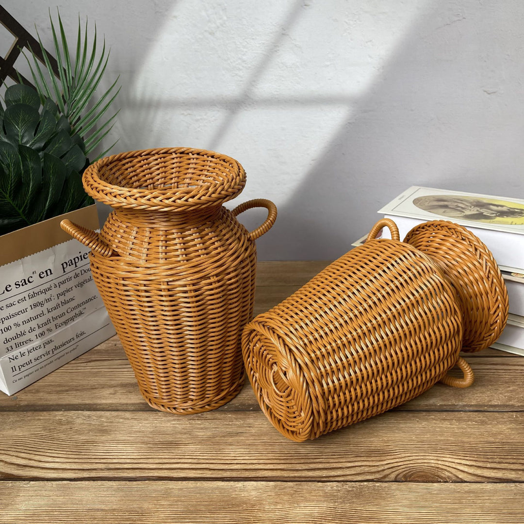 Ladies stylish woven decorative basket Bowlift