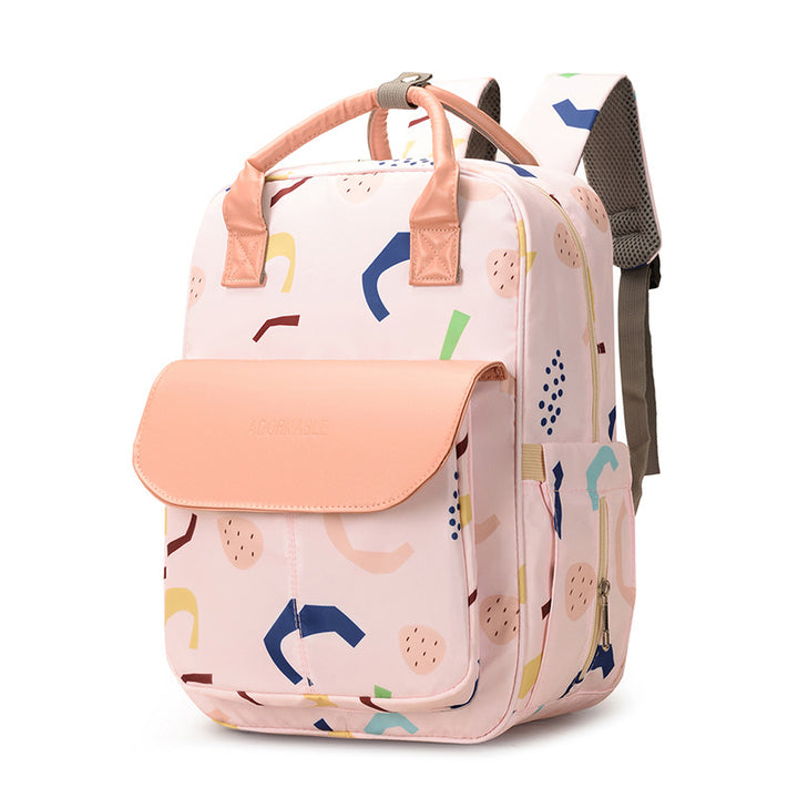 Cat Print Backpack Bowlift