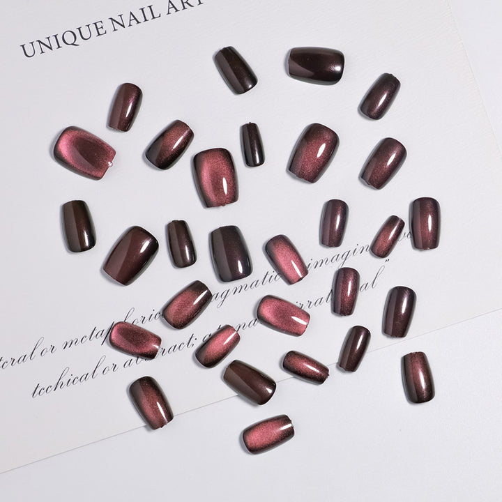 Stylish Gradient Press-On Nails Bowlift