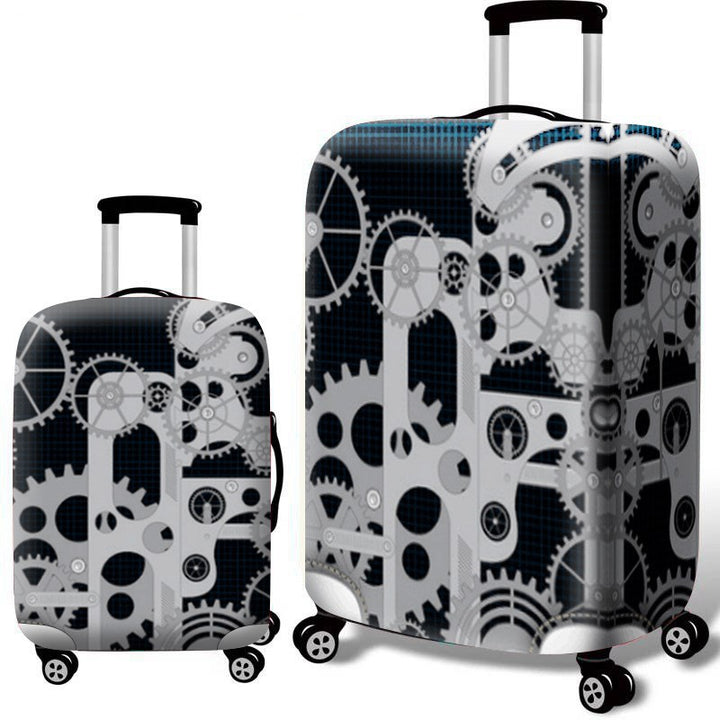 Women’s hard-shell suitcase with nostalgic London motif Bowlift