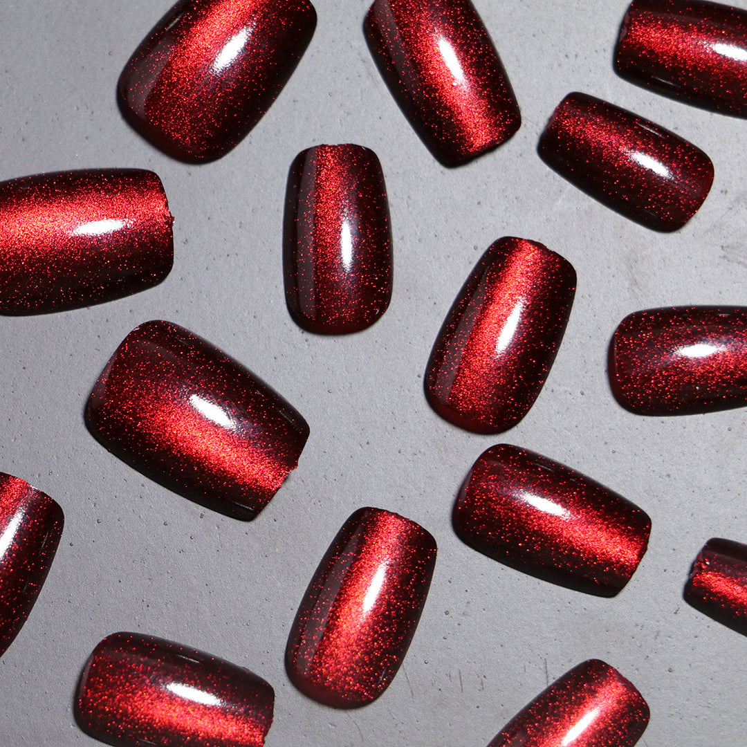 Glittering Press-On Nail Tips Set Bowlift