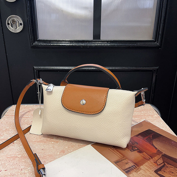 Chic Textured Mini Handbag Bowlift