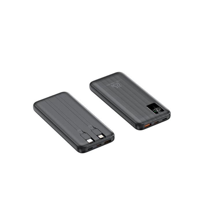 Portable power bank with fast charging function and LED display Bowlift