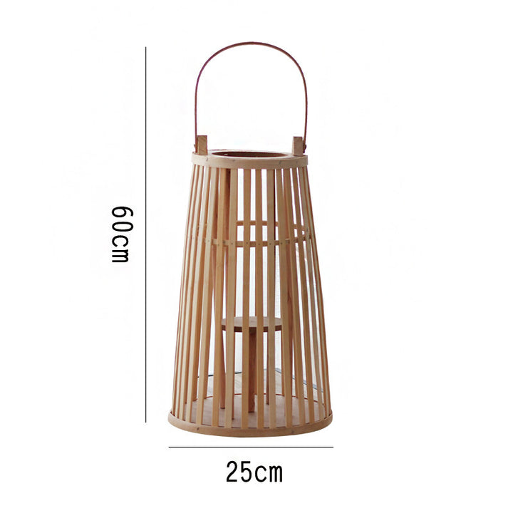 Decorative Wooden Lantern Bowlift
