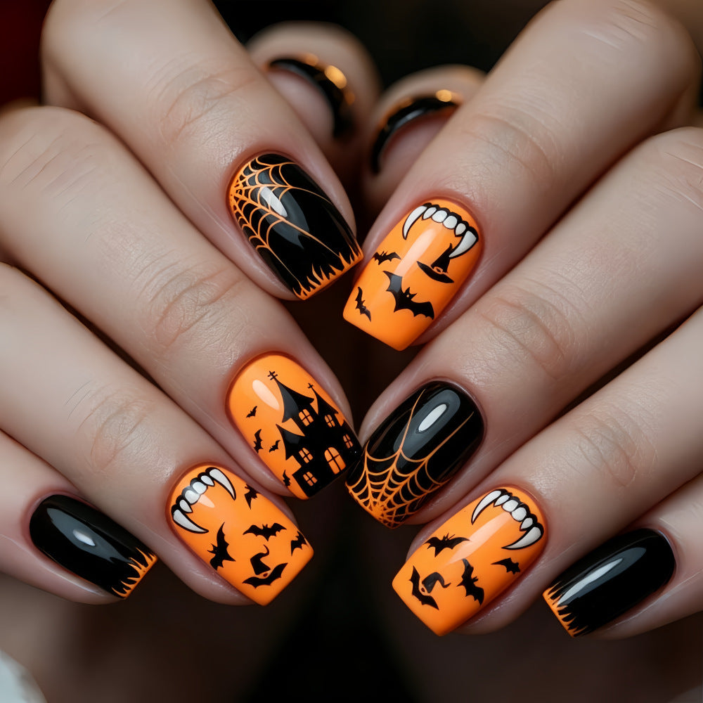 Creative Halloween Nail Art Bowlift