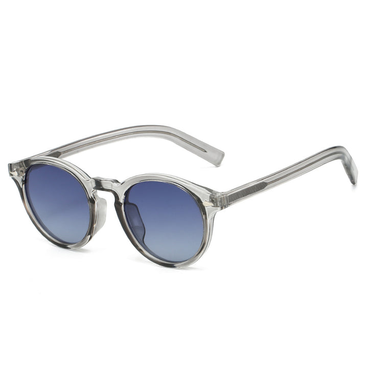 Women's fashionable sunglasses with transparent frame and yellow lenses Bowlift