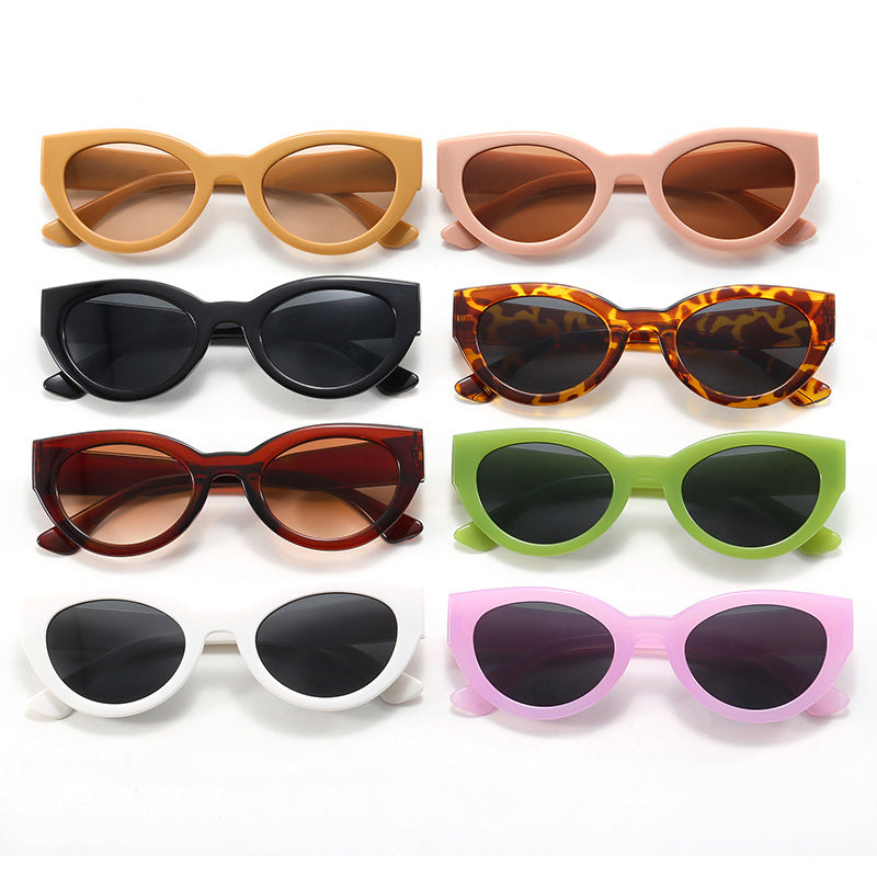 Ladies fashionable square sunglasses with mirrored lenses Bowlift