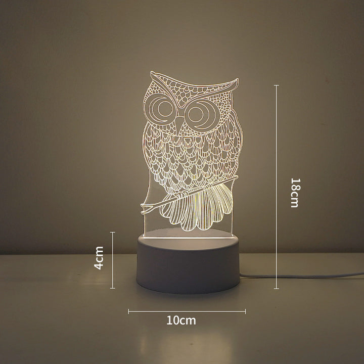 LED Tiger Figure Decorative Lamp