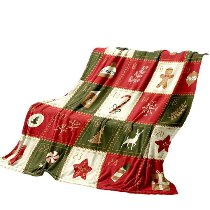 Festive Themed Throw Blanket