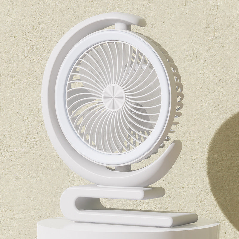 Unisex Desktop Oscillating Air Circulator Fan Bowlift