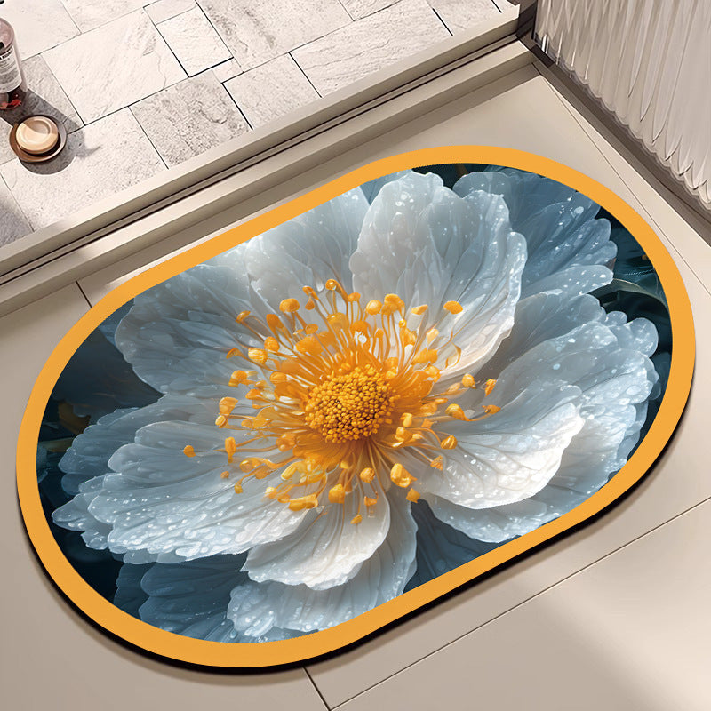 Motivational Phrase Bath Mat Bowlift