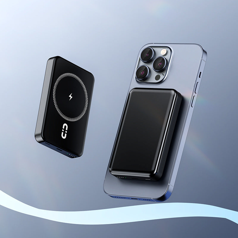 Wearable Magnetic Power Bank with Inductive Fast Charging Function Bowlift