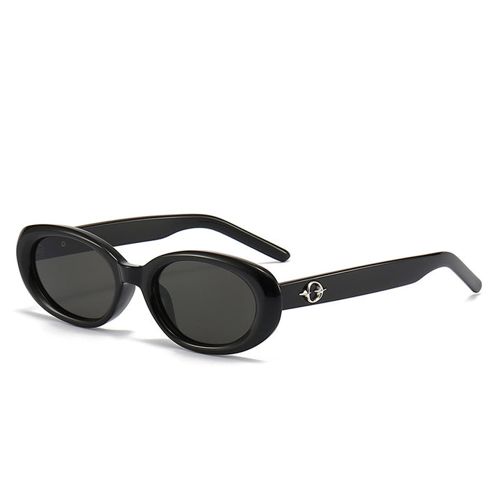 Stylish Sleek Oval Sunglasses Bowlift
