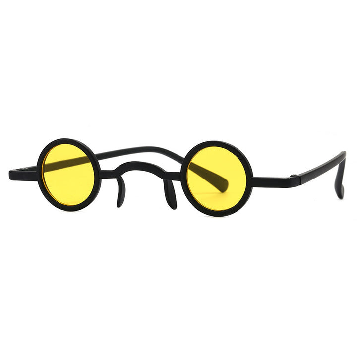 Round Frame Retro Sunglasses Bowlift