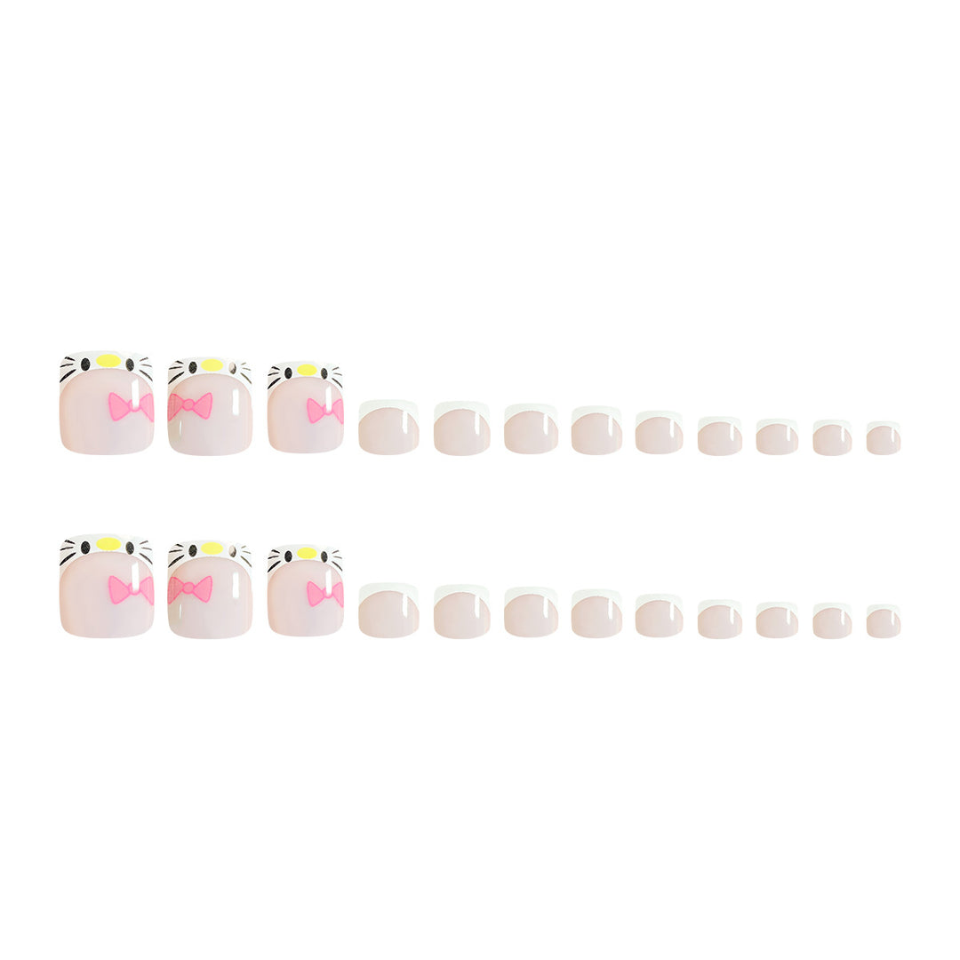Artful toenail design Bowlift